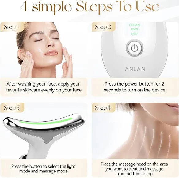 ✨ FOHOW 7-in-1 LED EMS MICROCURRENT DEVICE