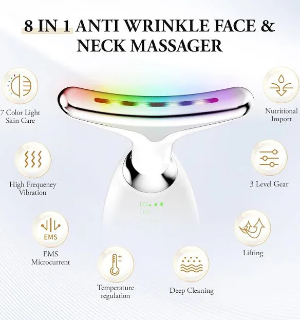 ✨ FOHOW 7-in-1 LED EMS MICROCURRENT DEVICE