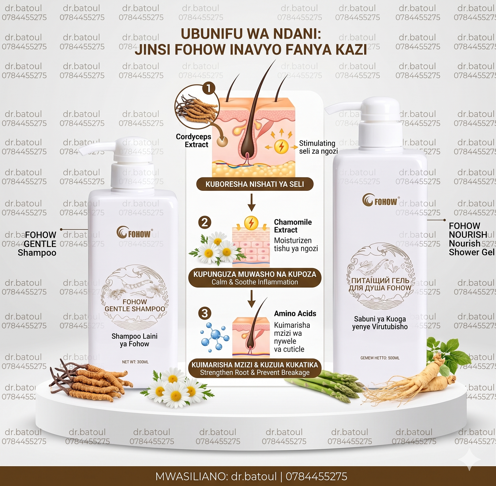 Fohow Nourish Shower Gel