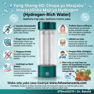 💧 Yang Sheng H2  Water Bottle